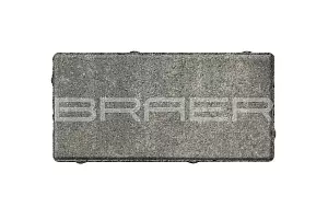 Тротуарная плитка Braer Прямоугольник Color mix Туман 200*100*40 фотография